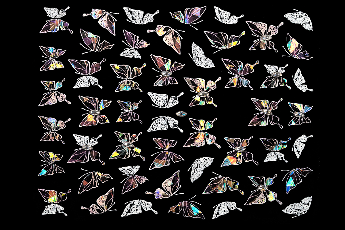 Jolifin LAVENI XL Sticker - Strass Nr. 3