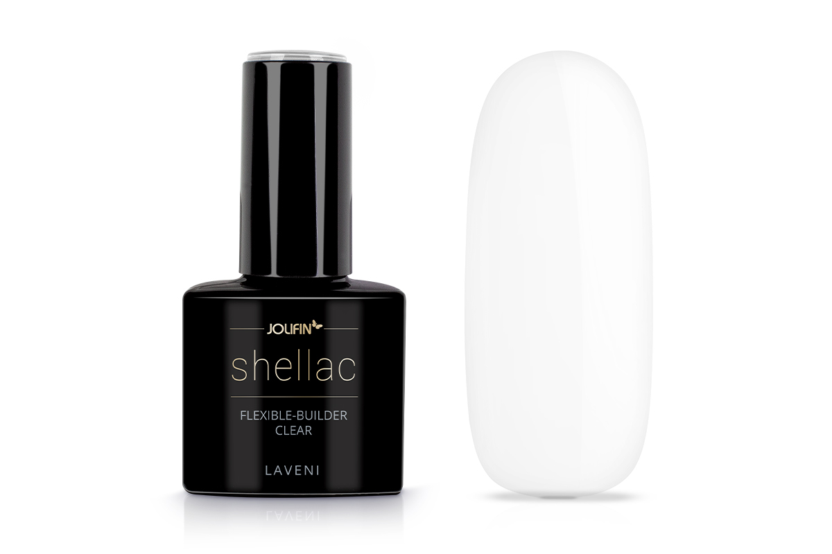 Jolifin LAVENI Shellac - flexible-builder clear 10ml