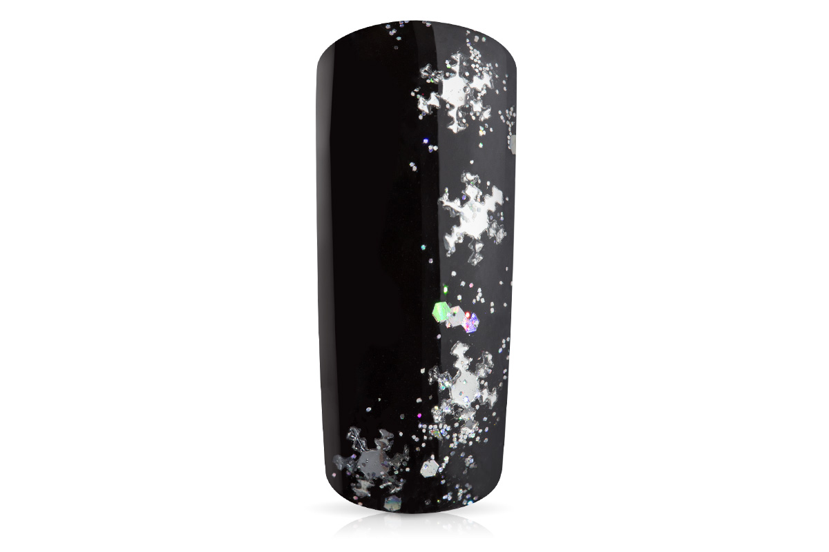 Jolifin Snowflake Glitter - silver