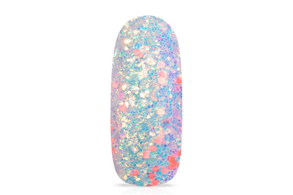 Jolifin Neon Mermaid Glitter - peach