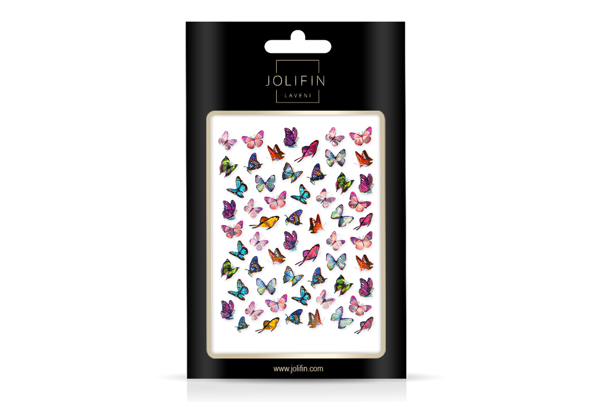 Jolifin LAVENI XL Sticker - Butterfly Hologramm Nr. 2