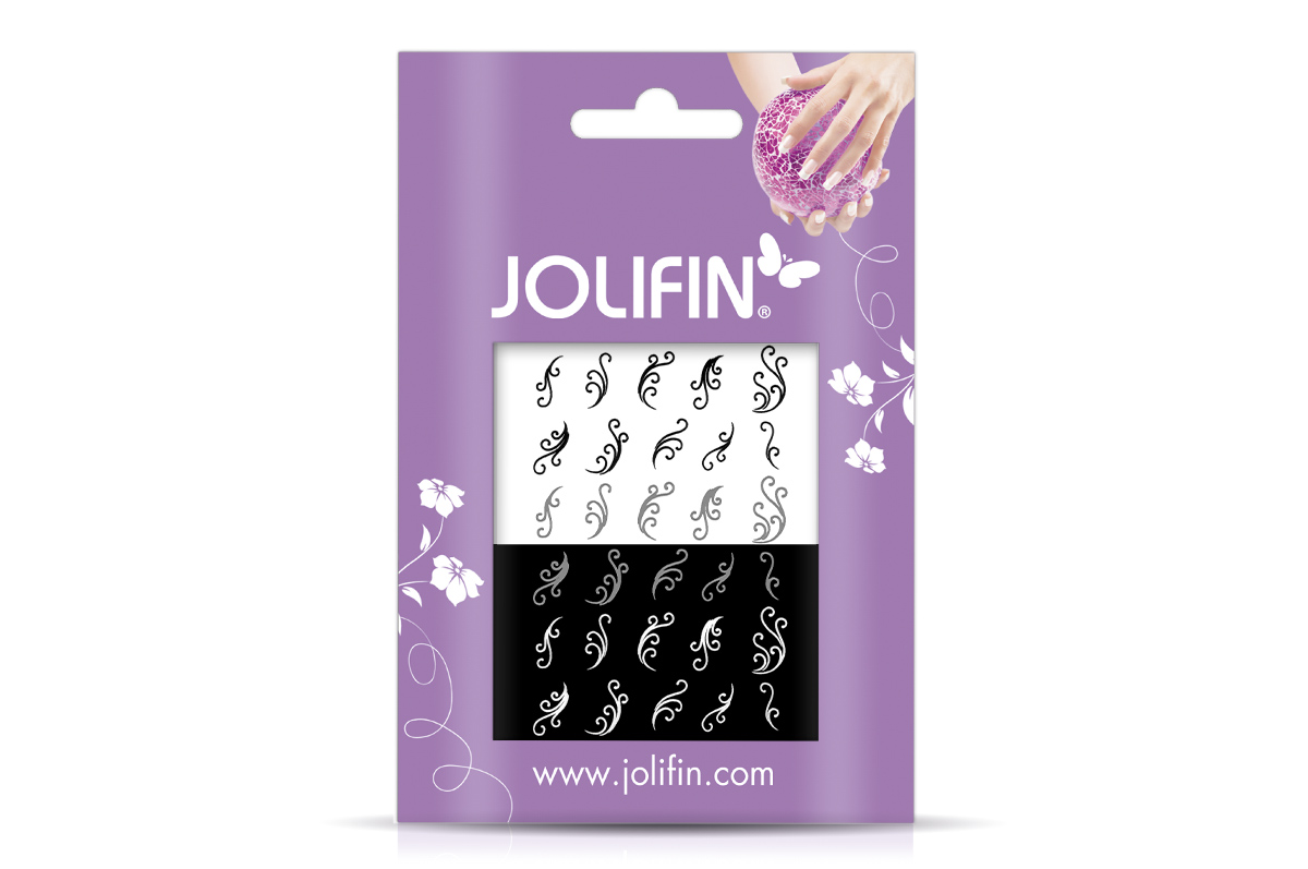 Jolifin Jolly Nailart Tattoo 1 black