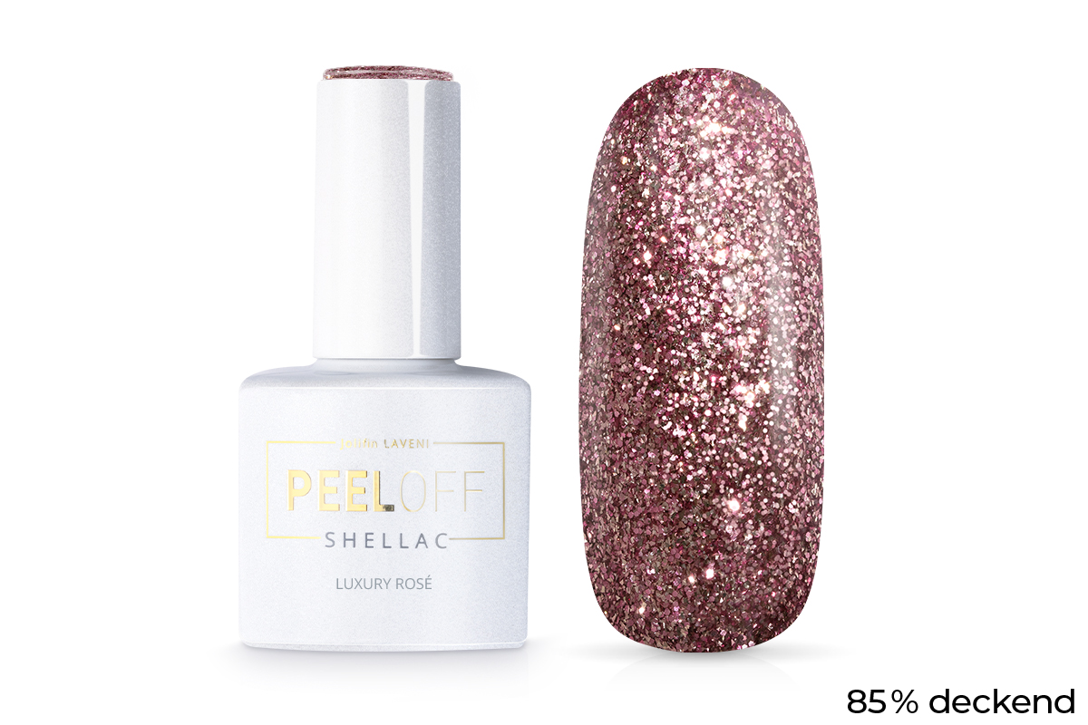 Jolifin LAVENI Shellac PeelOff - luxury rosé 10ml