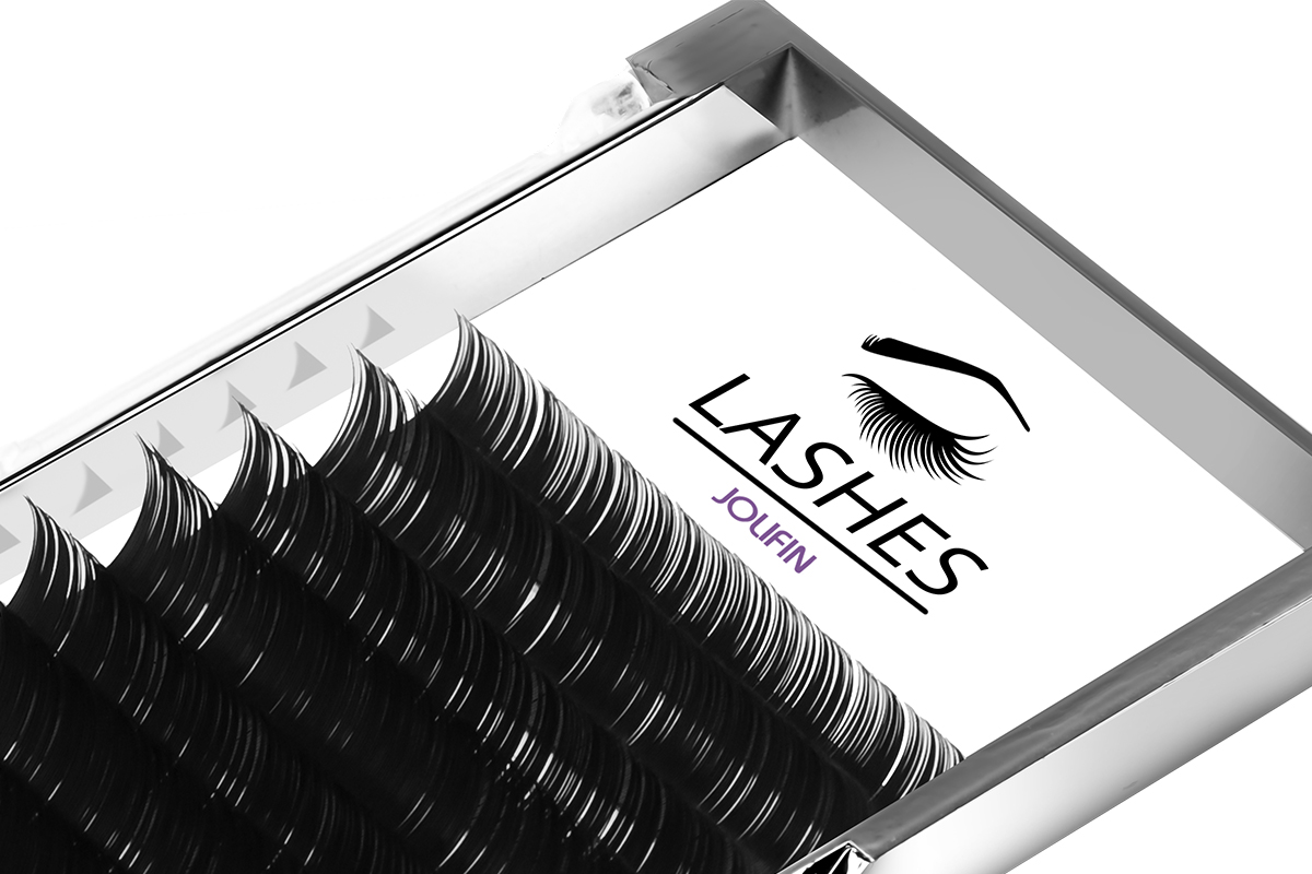 Jolifin Lashes - Premium MixBox - Volumen D-Curl 0,07