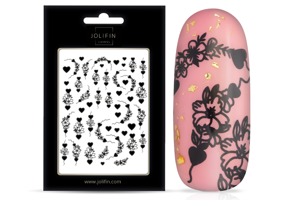 Jolifin LAVENI XL Sticker - Black 7