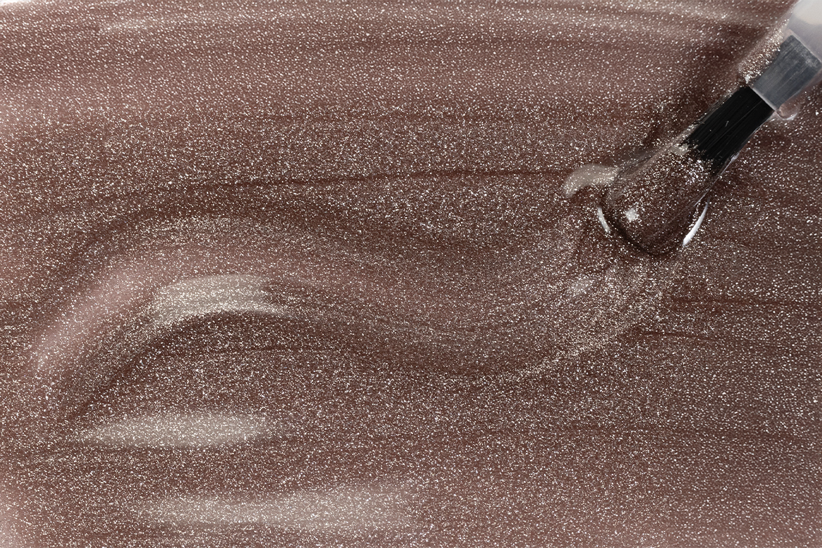 Jolifin LAVENI Shellac - Cat-Eye chocolate brown 10ml