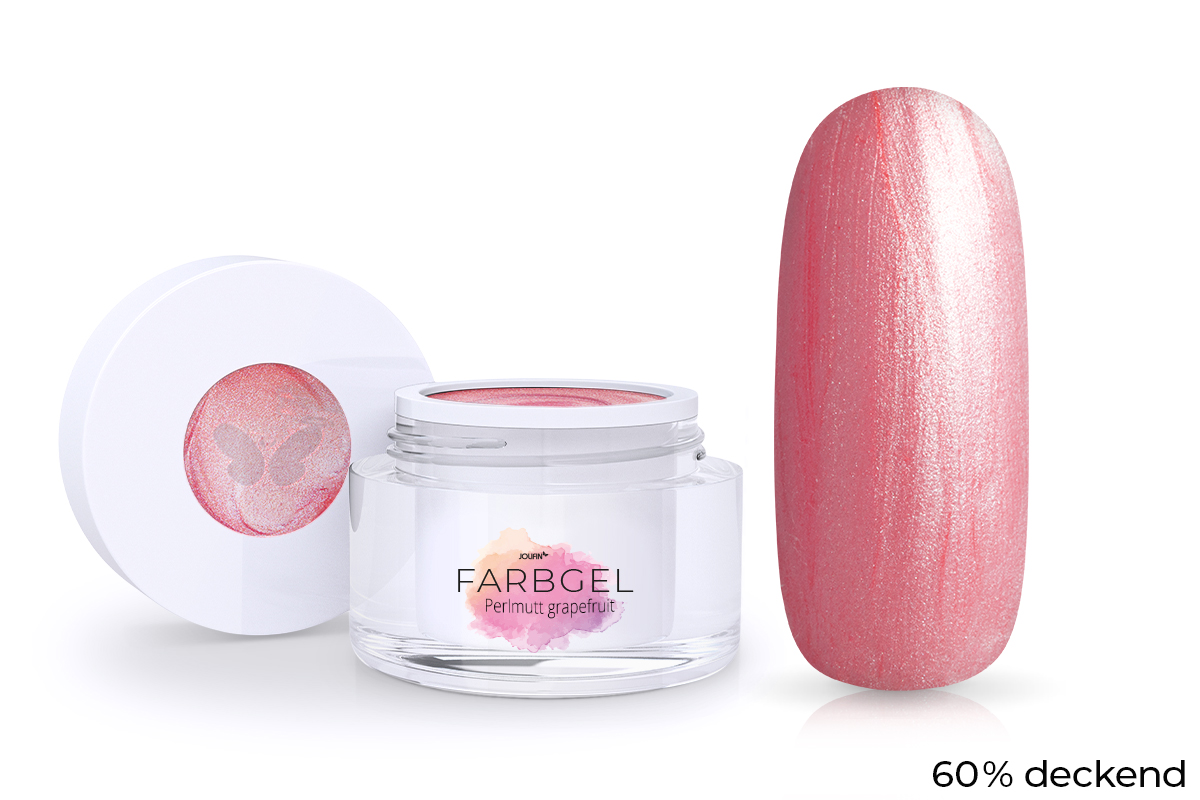 Jolifin colour gel mother-of-pearl grapefruit 5ml