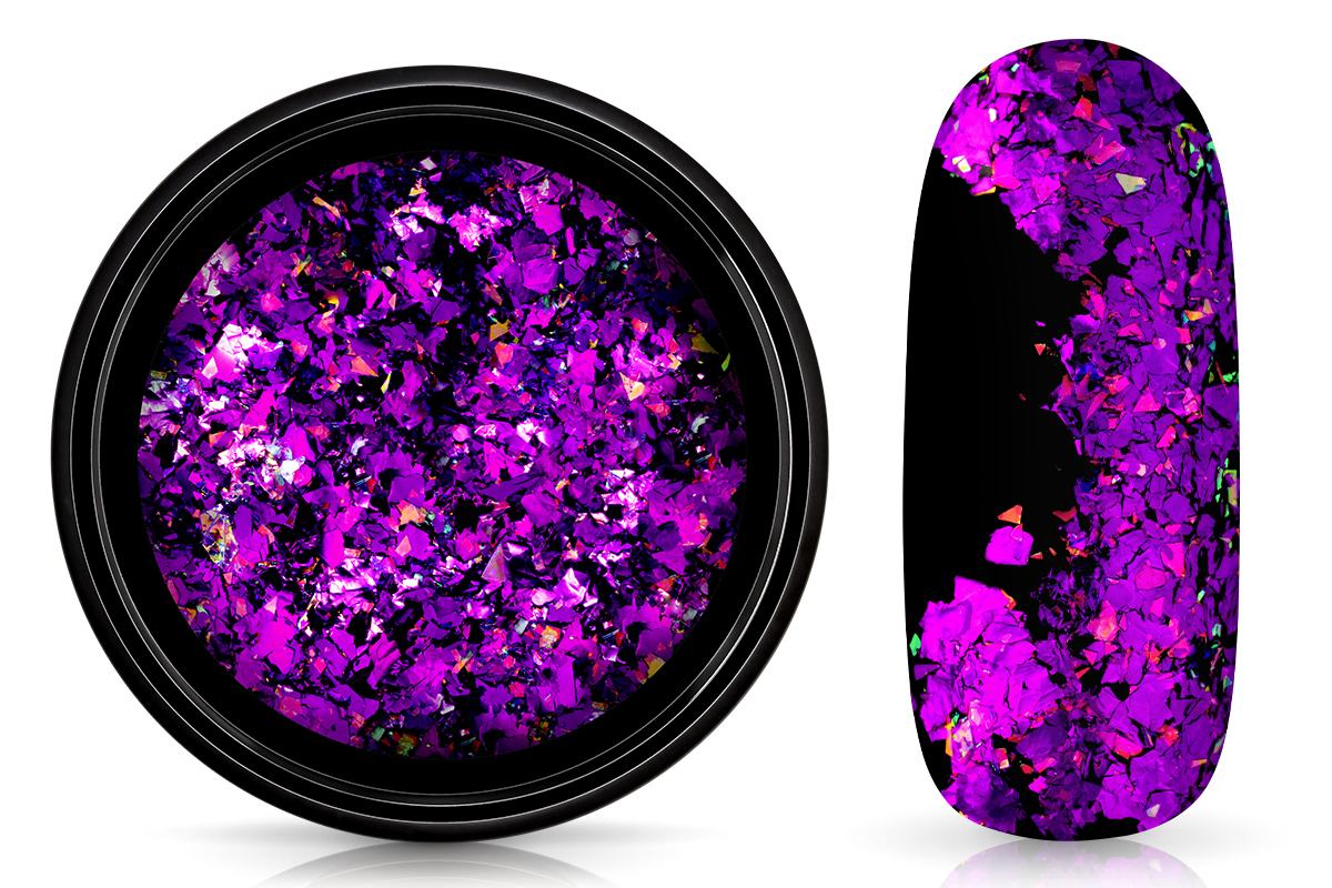 Jolifin Soft Foil Flakes - Aurora purple