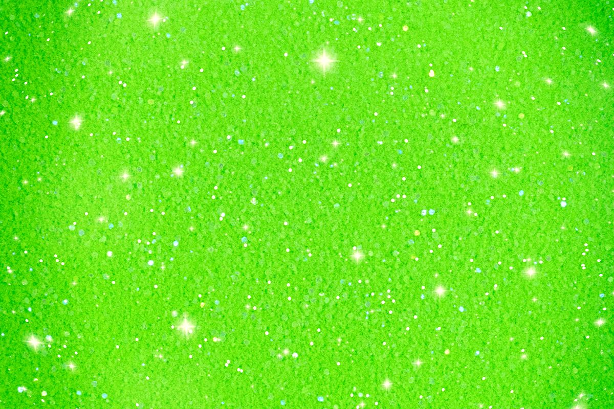 Jolifin acrylic colour powder - neon-green glitter 5g