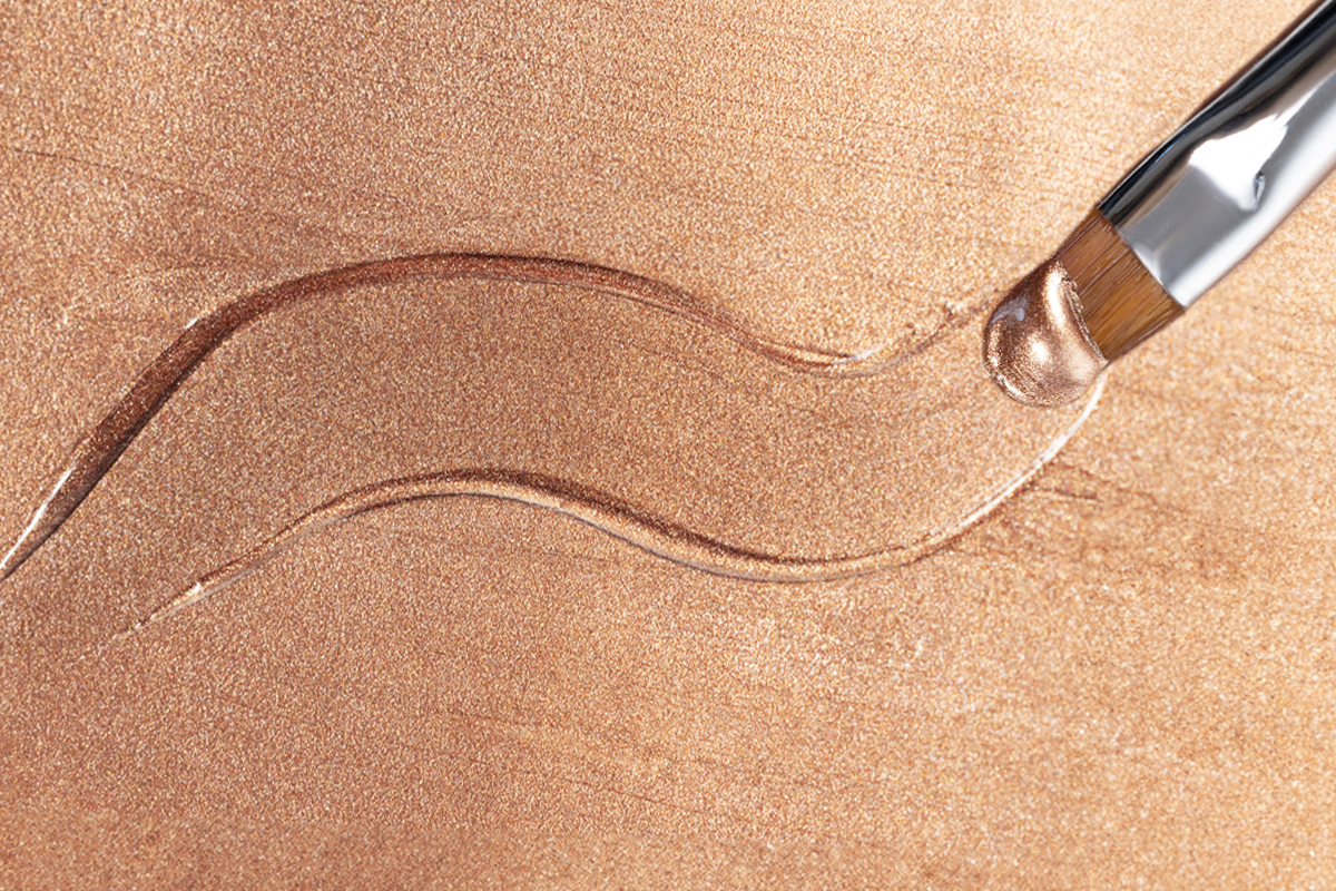 Jolifin LAVENI PRO Farbgel - satin pearl brown 5ml