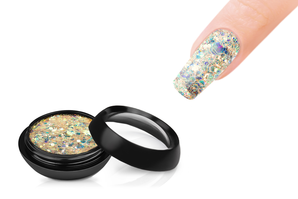 Jolifin LAVENI Mermaid Glitter - elegance sand