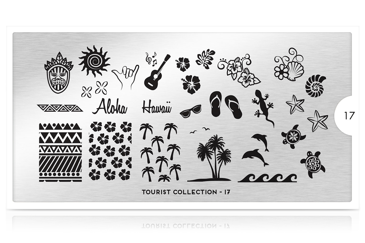 MoYou-London Schablone Tourist Collection 17