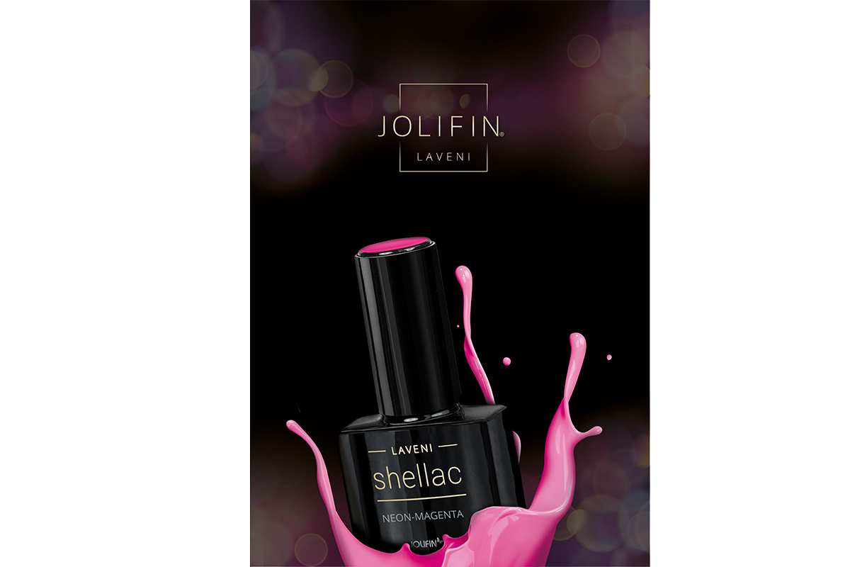 Jolifin LAVENI Shellac - Poster Farbklecks (DIN A2)