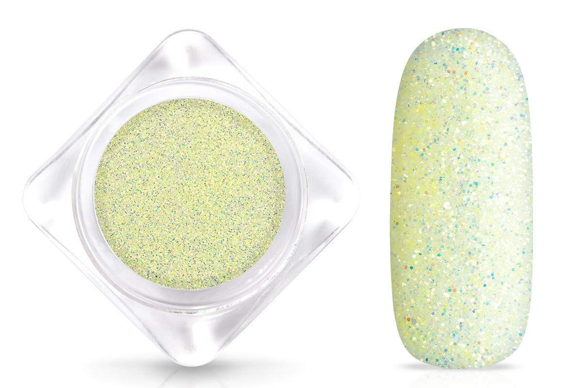 Jolifin Pastell Glitter - yellow