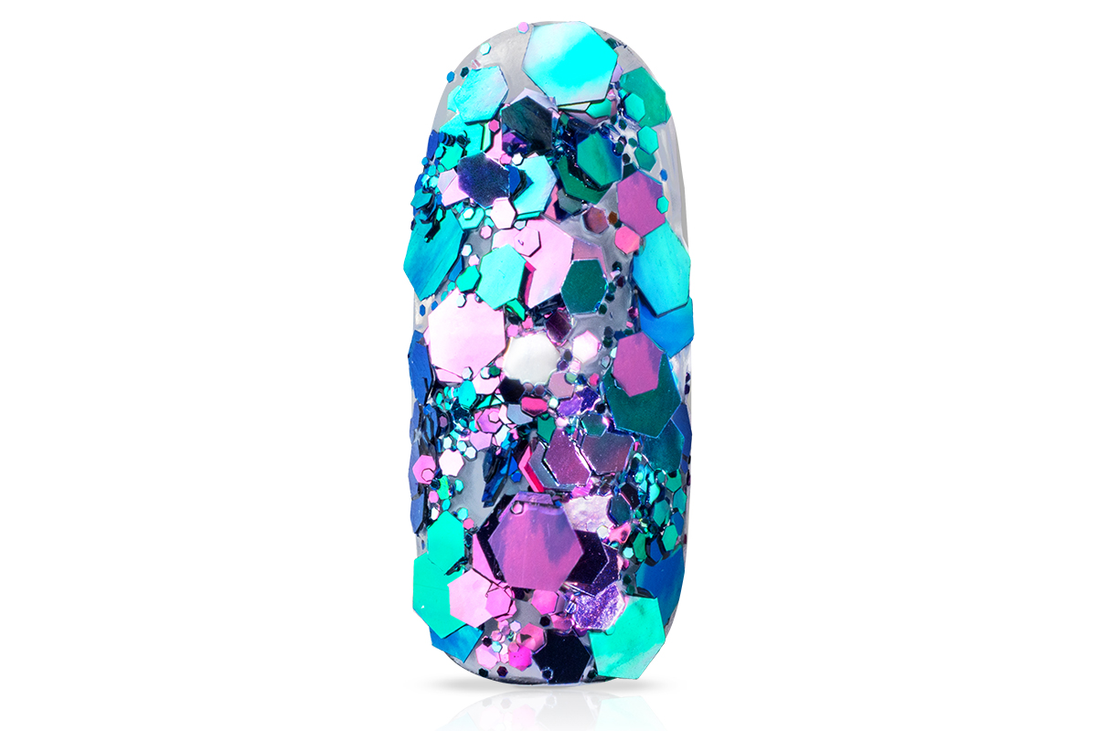 Jolifin LAVENI Chameleon Glittermix - purple galaxy