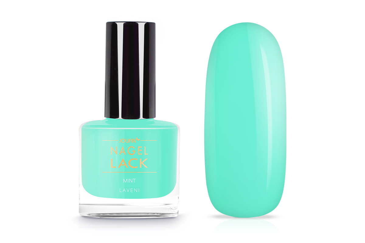 Jolifin LAVENI Nagellack - mint 9ml