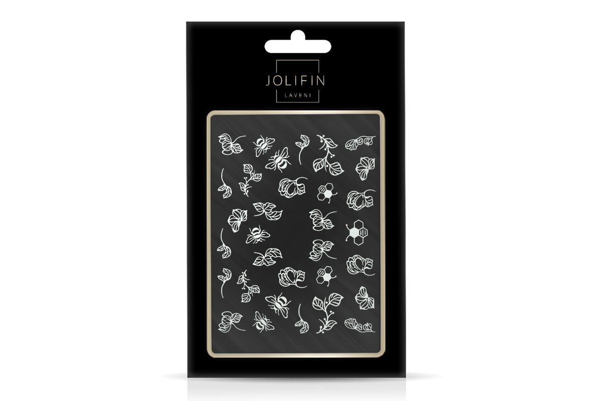 Jolifin LAVENI Sticker - weiß Nr. 11