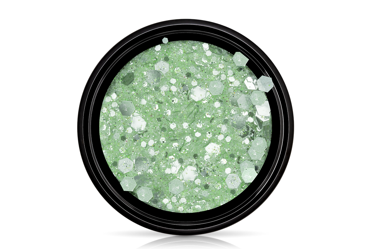 Jolifin LAVENI Crystal Glitter - pastell-mint