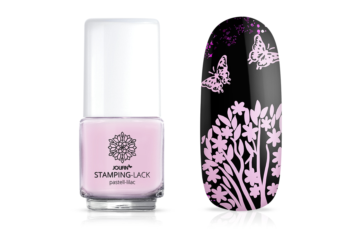 Jolifin Stamping-Lack - pastell-lilac 12ml