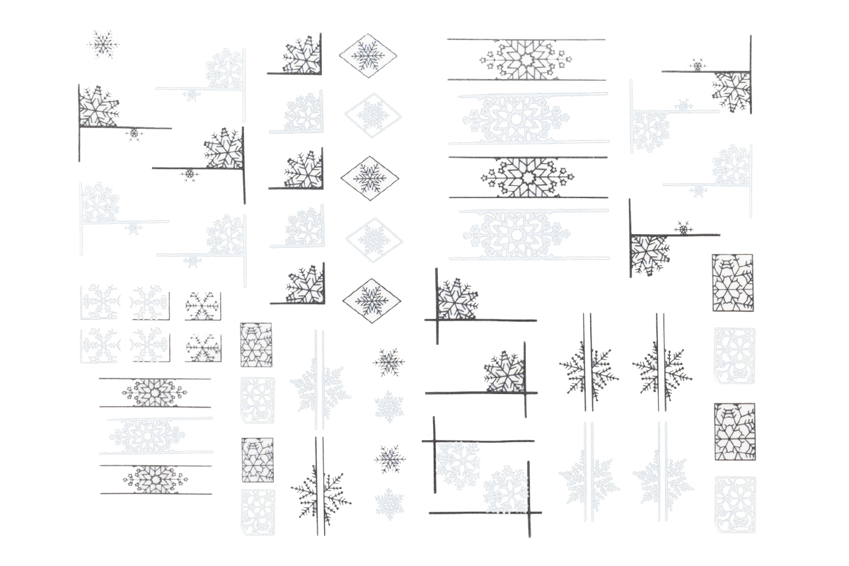 Jolifin LAVENI XL Sticker - christmas No. 10 