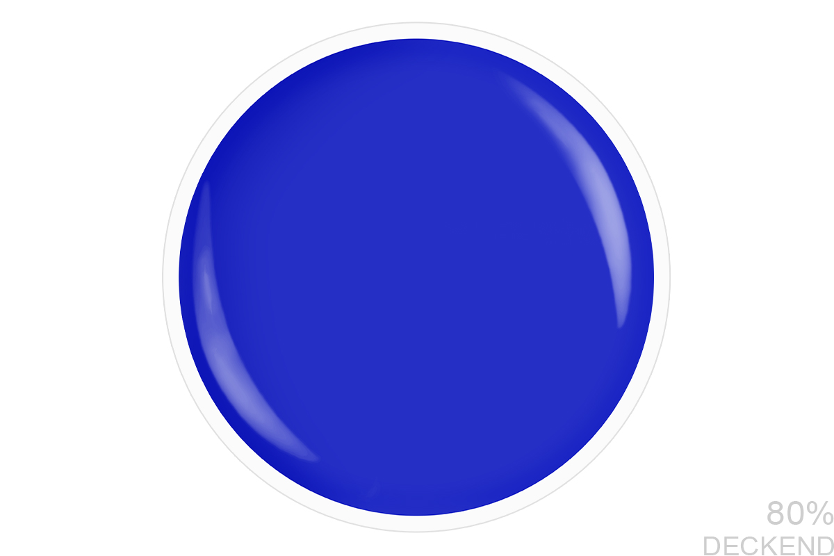 Jolifin LAVENI Shellac - electric neon-blue 10ml