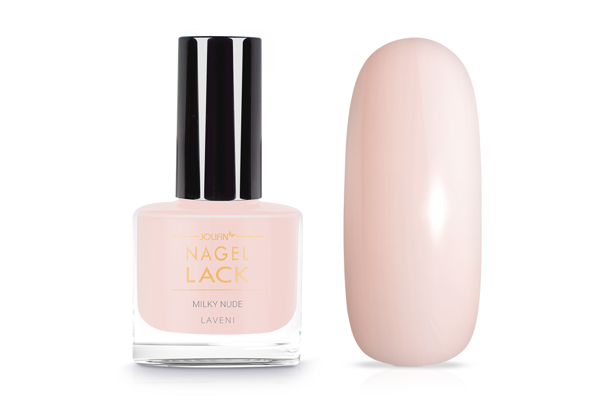 Jolifin LAVENI Nagellack - milky nude 9ml