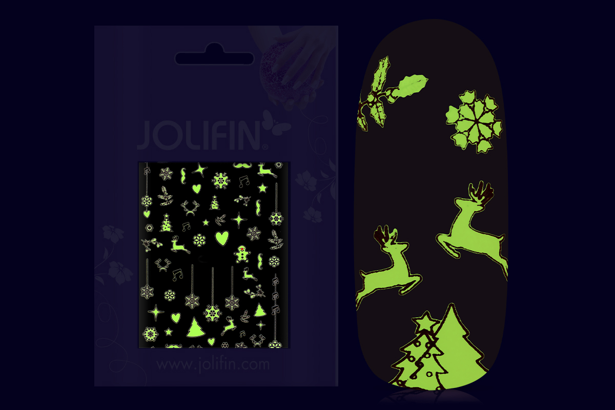 Jolifin Christmas Sticker - Nightshine Nr. 2