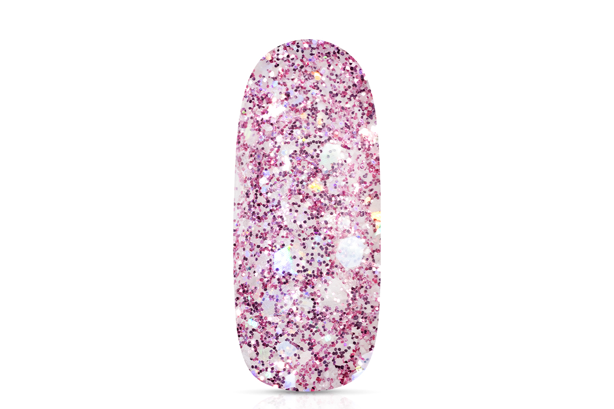 Jolifin Bio Illusion Glitter - rosy