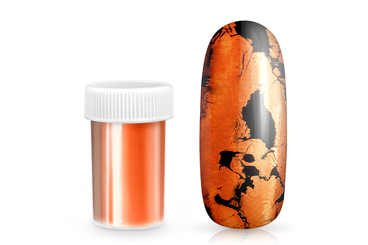 Jolifin Transfer Nagelfolie XL - Chrome copper