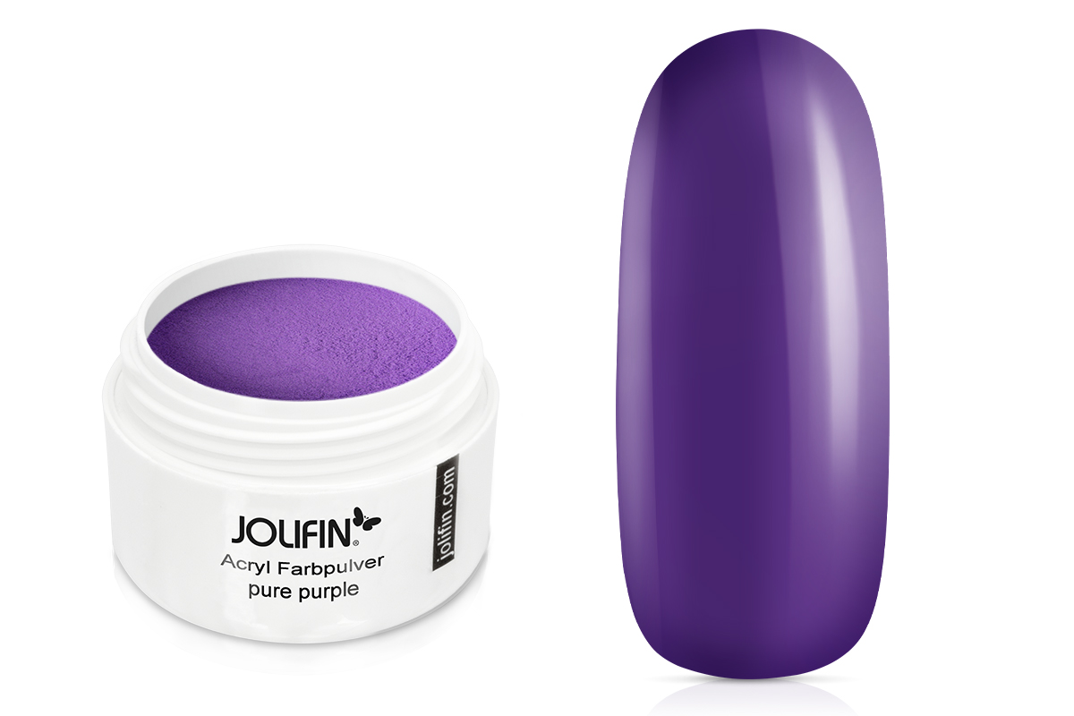 Jolifin Acryl Farbpulver - pure purple 5g