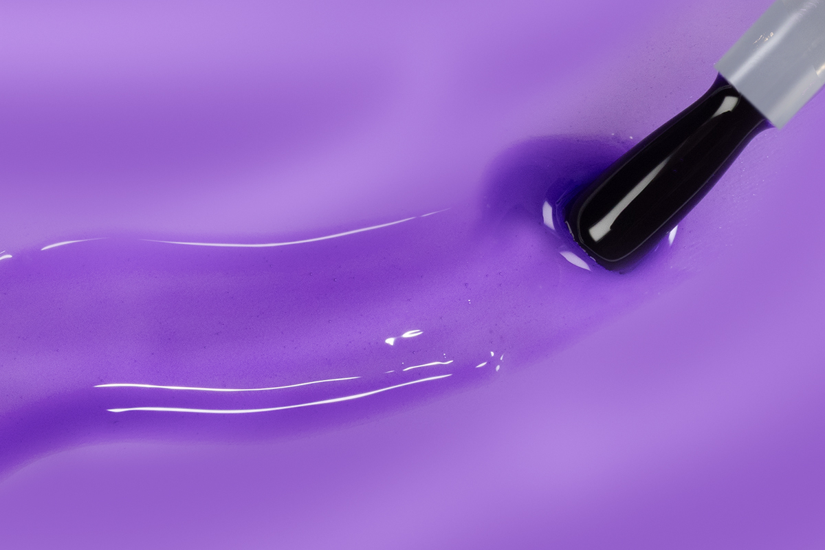 Jolifin LAVENI 3in1 Shellac - Jelly Glass purple 10ml