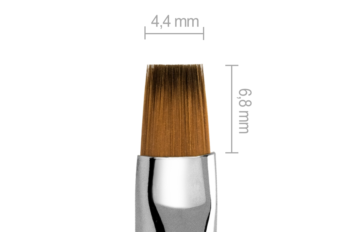 Jolifin Nature Brush - straight size 4