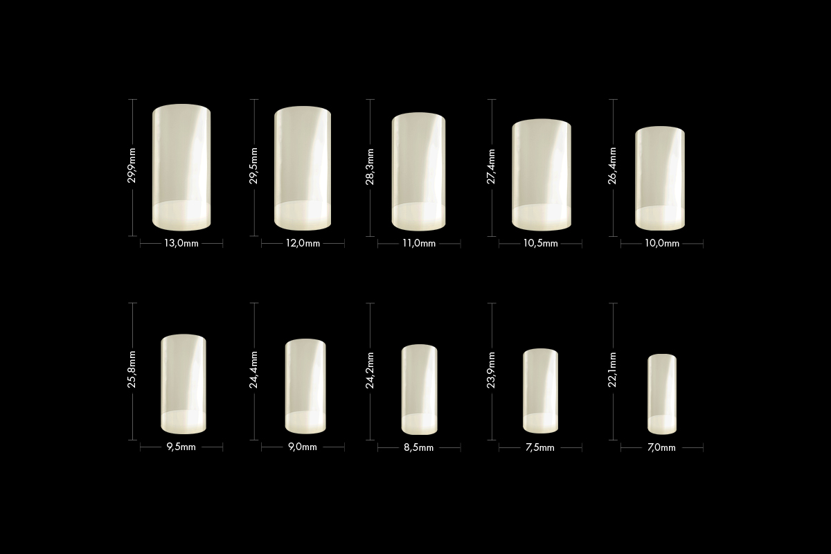 Jolifin NBA13 natural 500 tip box