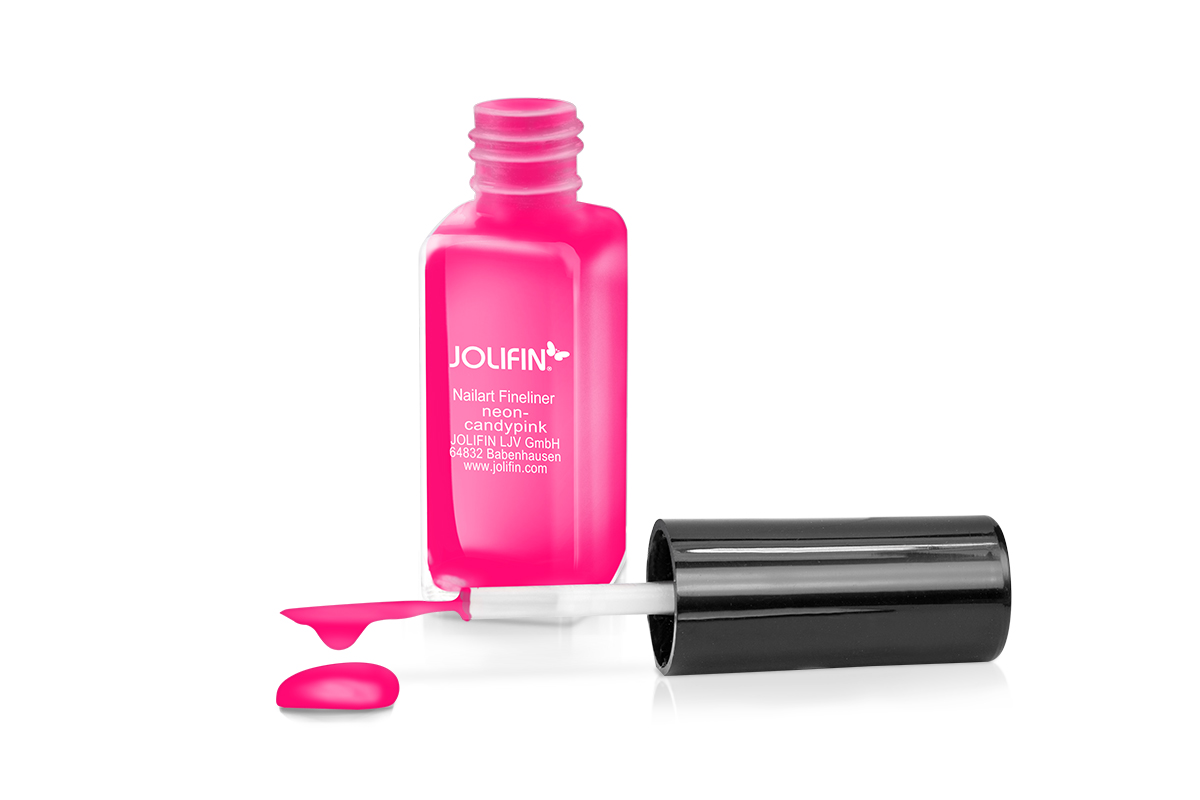 Jolifin Nail Art Fineliner neon-candypink 10ml