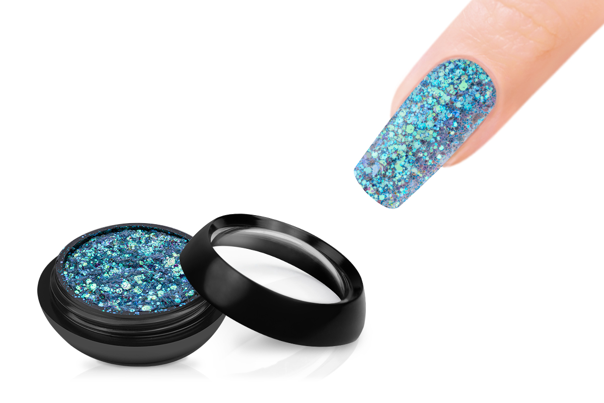 Jolifin LAVENI Ocean Glitter - türkis