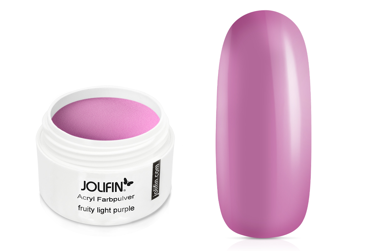 Jolifin Acryl Farbpulver - fruity light purple 5g