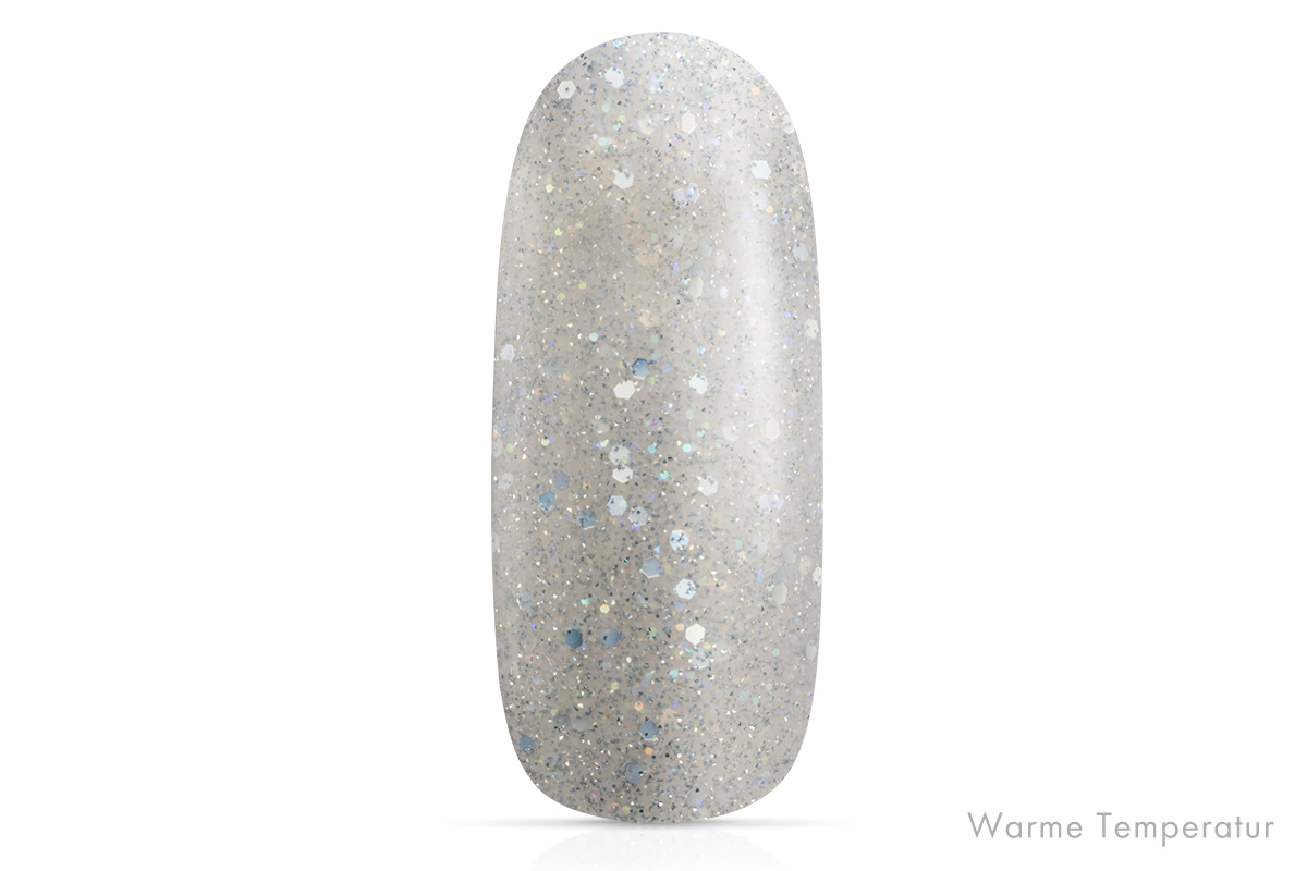 Jolifin LAVENI Shellac - Thermo black-grey Glitter 10ml Jolifin LAVENI Shellac - Thermo black-grey Glitter 10ml