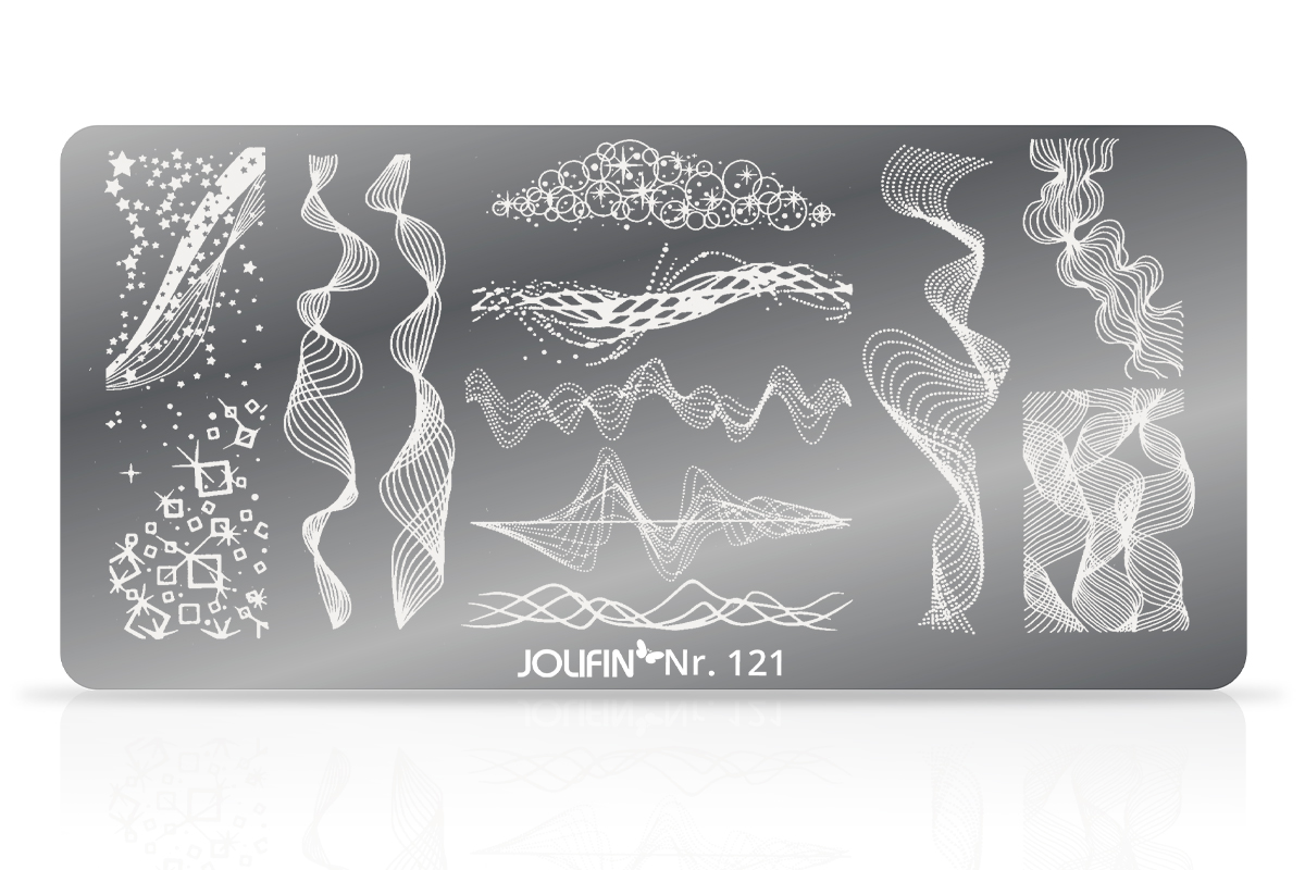 Jolifin Stamping-Schablone Nr. 121