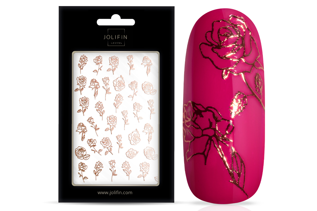Jolifin LAVENI XL Sticker - rosé-gold Nr. 1