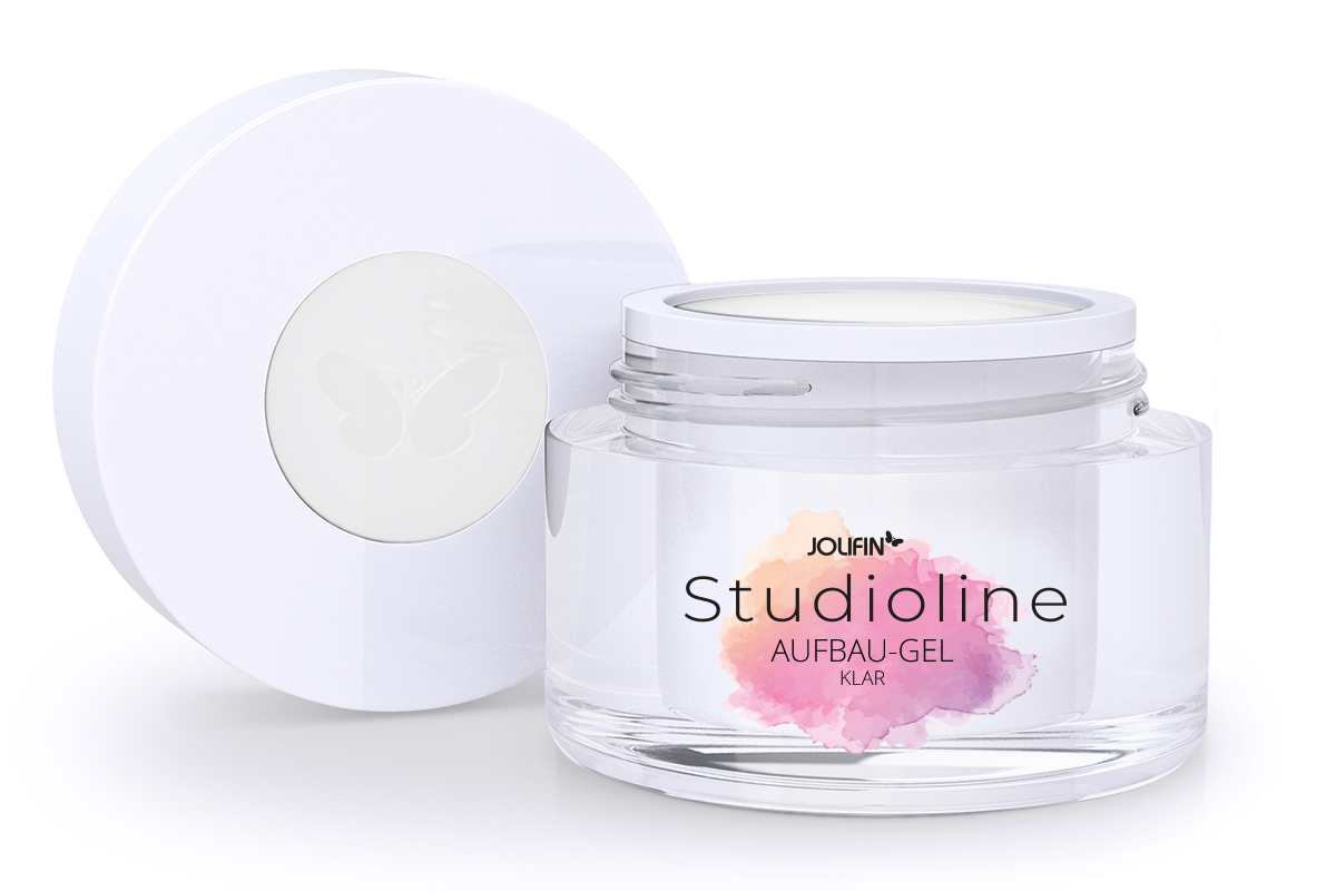 Jolifin Studioline - Aufbau-Gel klar 30ml