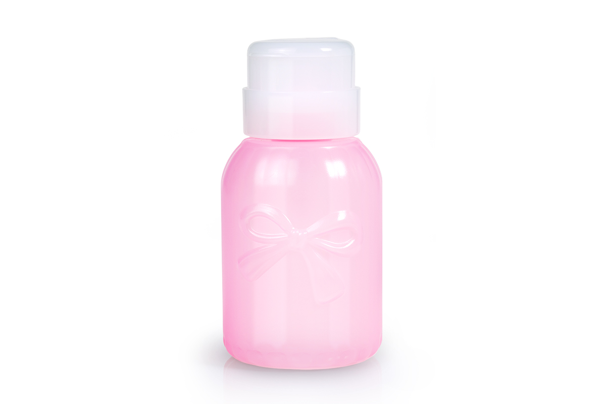 Jolifin Schleifen-Dispenser leer - pink 250ml 