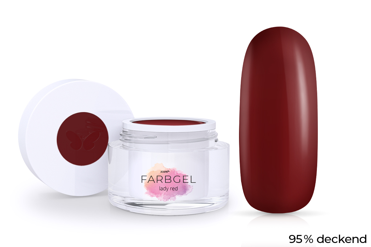 Jolifin Farbgel lady red 5ml
