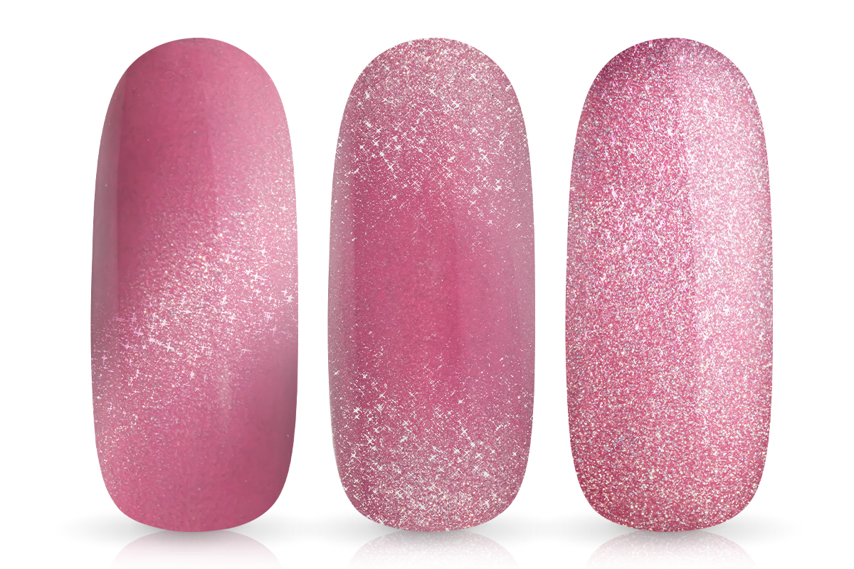 Jolifin LAVENI Shellac - Cat-Eye pastell-blush 10ml