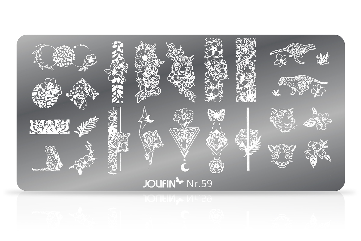 Jolifin Stamping-Schablone - Nr. 59