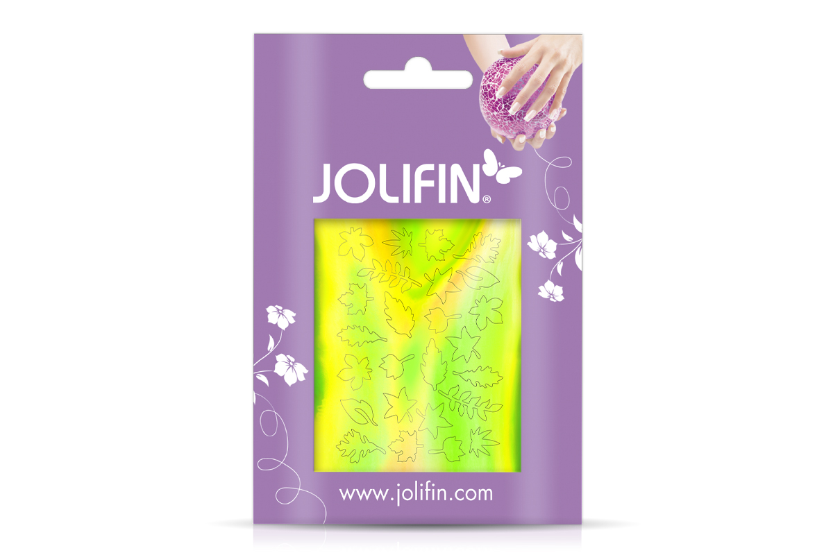Jolifin Aurora Sticker - Leaf neon green