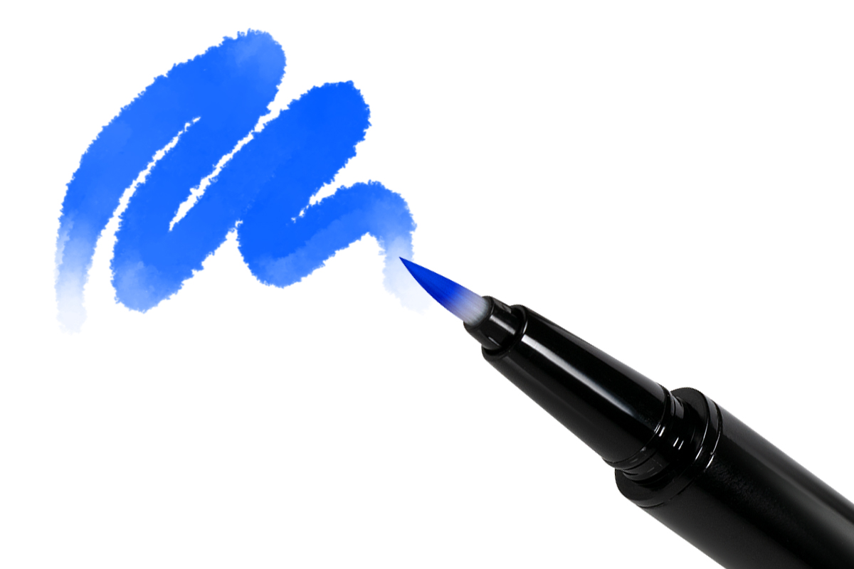 Jolifin LAVENI Aquarell-Pen - blue