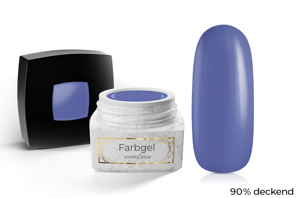Jolifin LAVENI PRO Farbgel - smoky blue 5ml