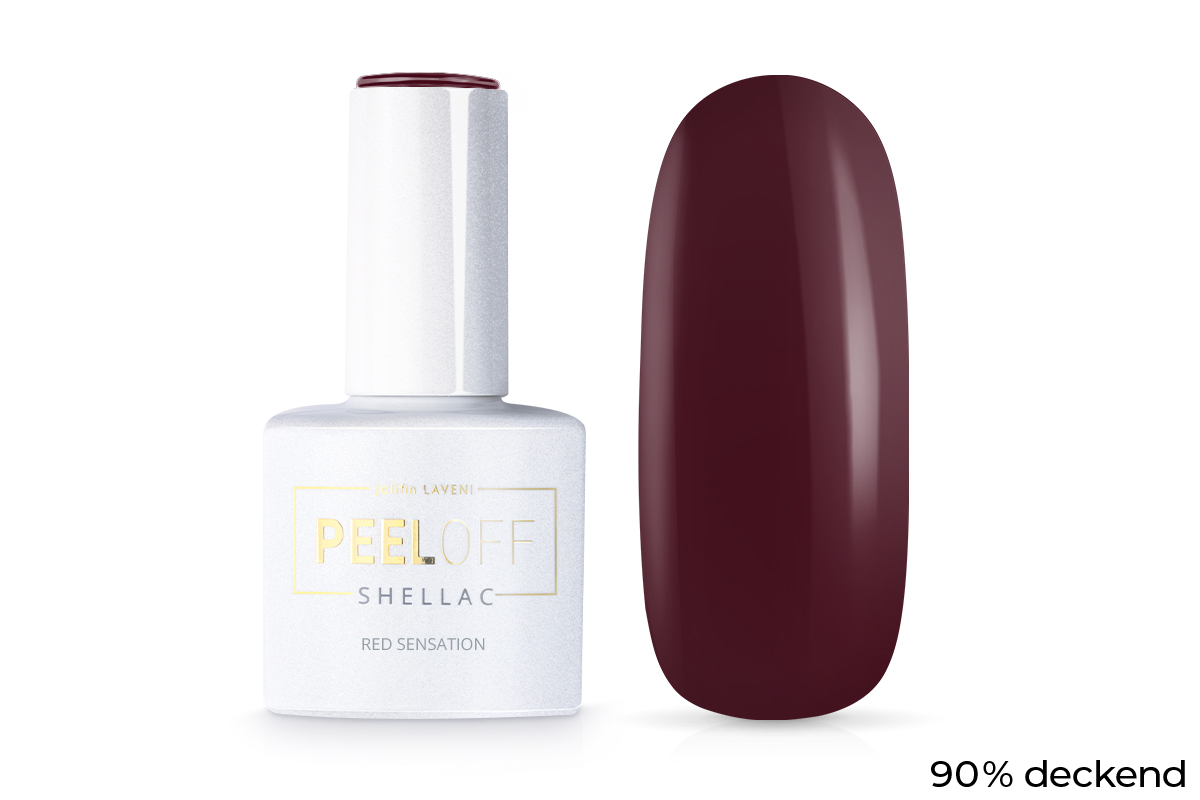 Jolifin LAVENI Shellac PeelOff - red sensation 10ml