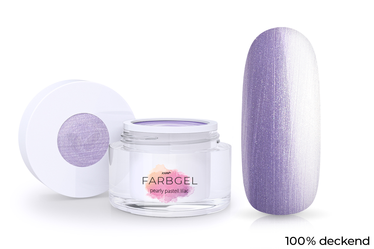 Farbgel pearly pastell-lilac 5ml