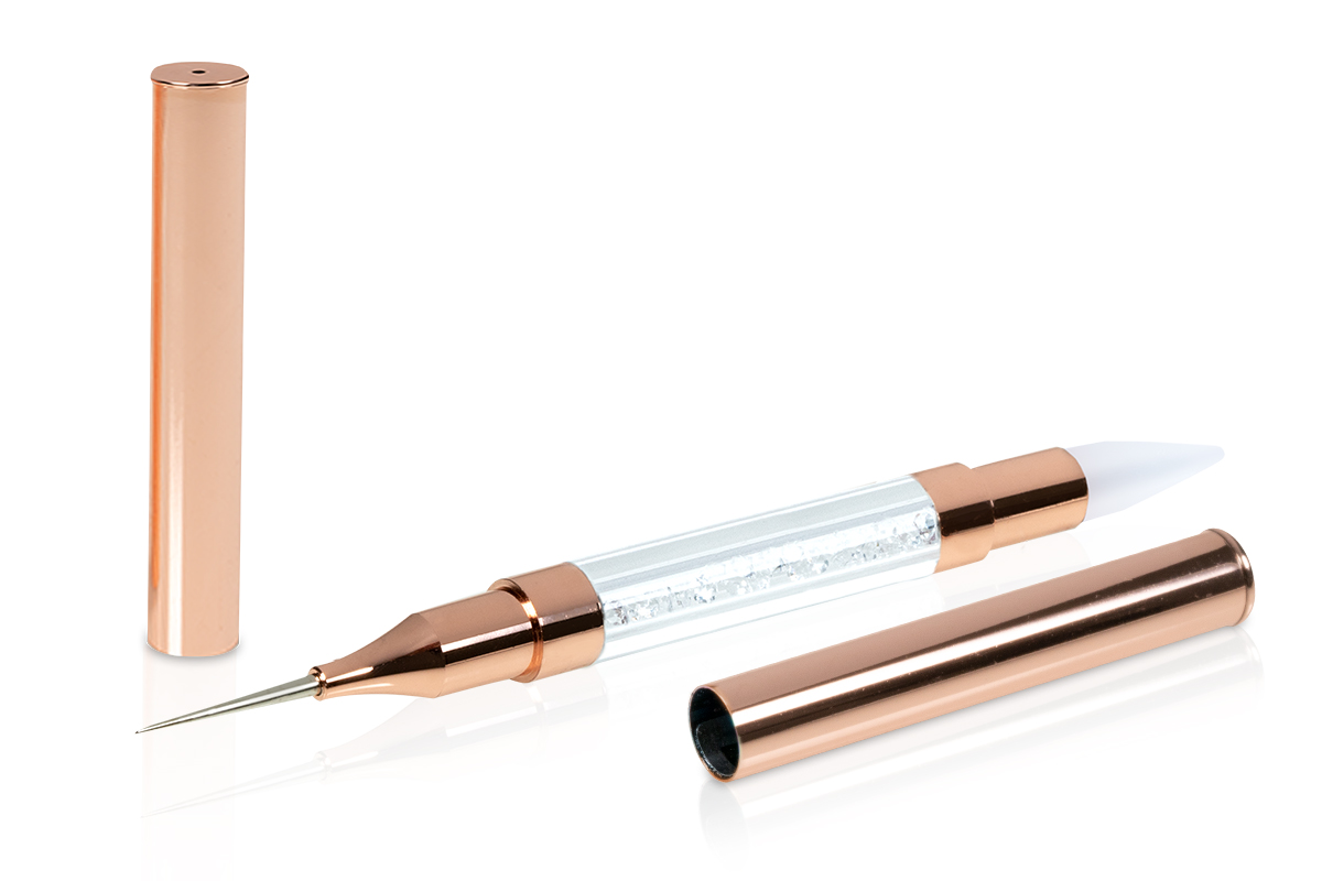 Jolifin 2in1 Pickerstift - rosé-gold diamond